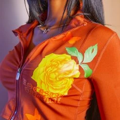 WOMENS ACTIVEWEAR BLOSSOM TUMMY TUCK ACTIVE SET-BROWN 15 WOMENS ACTIVEWEAR BLOSSOM TUMMY TUCK ACTIVE SET-BROWN