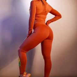 WOMENS ACTIVEWEAR BLOSSOM TUMMY TUCK ACTIVE SET-BROWN 18 WOMENS ACTIVEWEAR BLOSSOM TUMMY TUCK ACTIVE SET-BROWN