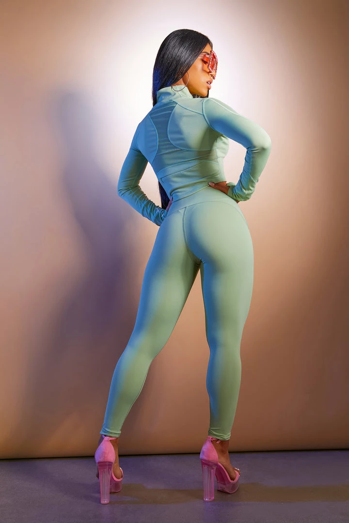 WOMENS ACTIVEWEAR BANKROLL TUMMY TUCK ACTIVE SET-GREEN Best Seller 9 WOMENS ACTIVEWEAR BANKROLL TUMMY TUCK ACTIVE SET-GREEN Best Seller