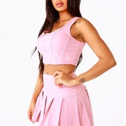 WOMENS DRESSES Best Seller KATIA CORSET SKIRT SET - MAUVE