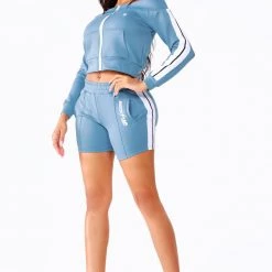 WOMENS SHORT SETS ZENYA SHORT SET - BLUE