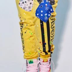 WOMENS TRACK SETS AMBER TRACKSET-YELLOW