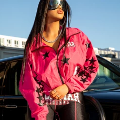 WOMENS ACTIVE SHORT SETS TURBO BIKE SHORT SET-BLACK/PINK