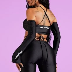 WOMENS ACTIVE SHORT SETS AMETHYST SHORT SET - BLACK