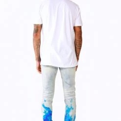 MENS JEANS MILLER JEAN- WHITE Denim