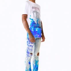 MENS JEANS MILLER JEAN- WHITE Denim