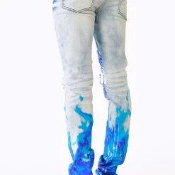 MENS JEANS MILLER JEAN- WHITE Denim