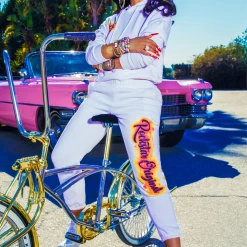 WOMENS TRACK SETS INDIA LOVE IN VENICE OVERSIZED TRACKSET-WHITE 5 WOMENS TRACK SETS INDIA LOVE IN VENICE OVERSIZED TRACKSET-WHITE