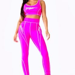 WOMENS ACTIVEWEAR Best Seller NAKITA ACTIVE SET - FUCHSIA