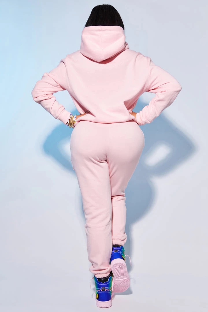 WOMENS TRACK SETS JASMIN OVERSIZED TRACKSET-PINK 5 WOMENS TRACK SETS JASMIN OVERSIZED TRACKSET-PINK