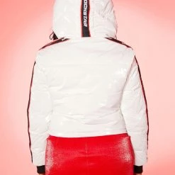 WOMENS OUTERWEAR MICK PUFFER JACKET-WHITE