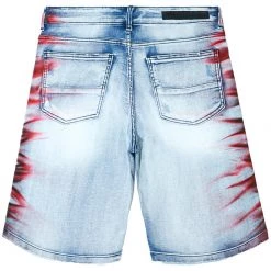 MENS SHORTS KENZO DENIM SHORT-BLACK/WHITE 5 MENS SHORTS KENZO DENIM SHORT-BLACK/WHITE