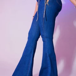 WOMENS JEANS RUBI ROSE BOOTH JEAN-MEDIUM WASH Best Seller