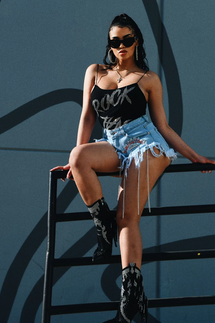 WOMENS SHORTS Best Seller Slaytor Light Wash Denim Short 3 WOMENS SHORTS Best Seller Slaytor Light Wash Denim Short