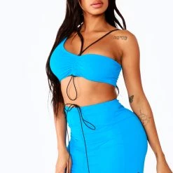 WOMENS DRESSES SADIE SKIRT SET - TURQUOISE Best Seller