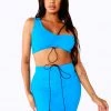 WOMENS DRESSES SADIE SKIRT SET - TURQUOISE Best Seller