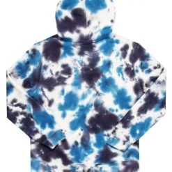 MENS HOODIES & SWEATSHIRTS SAGE PRINTED HOODIE-ROYAL BLUE Tops