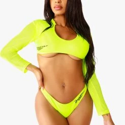 WOMENS SHAPEWEAR Best Seller SKYLAR BIKINI - NEON YELLOW