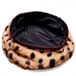 WOMENS ACCESSORIES Best Seller PARIS BERET-LEOPARD