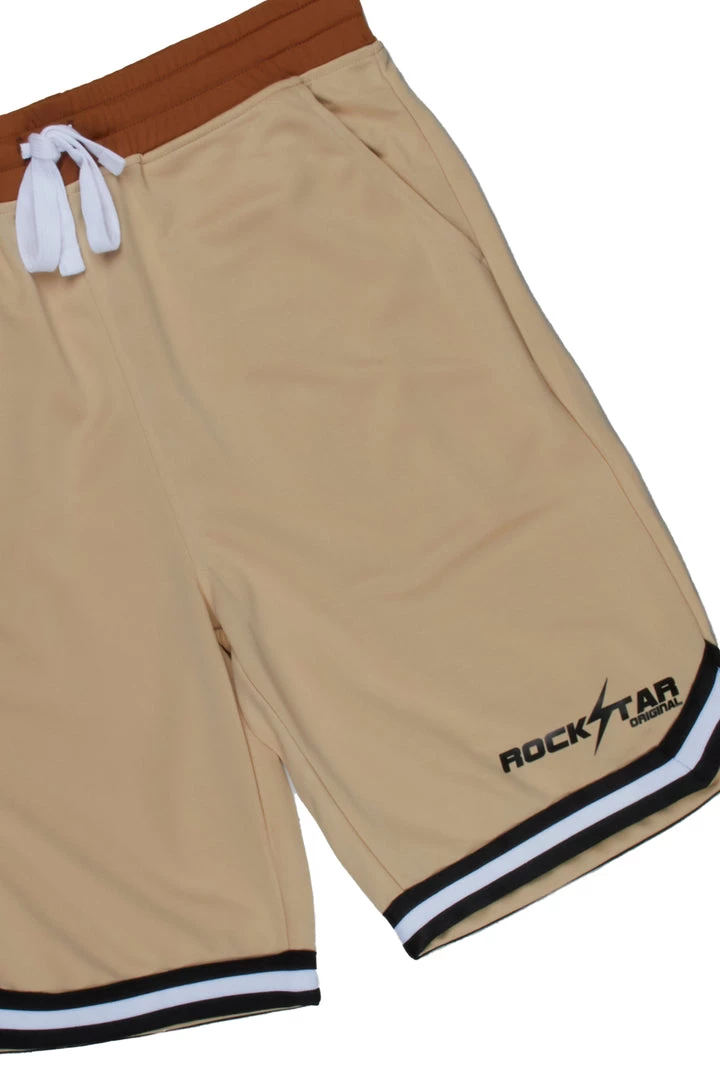 MENS SHORTS ADMIRAL GRAPHIC SHORT-BEIGE 2 MENS SHORTS ADMIRAL GRAPHIC SHORT-BEIGE