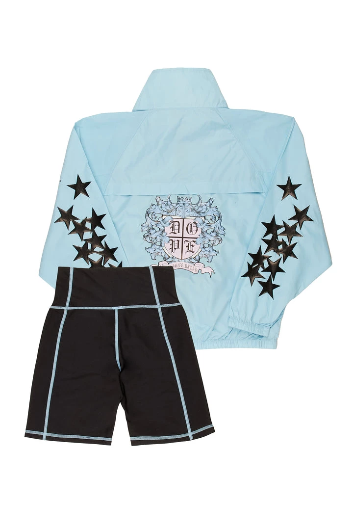 WOMENS ACTIVE SHORT SETS ADOLA SHORT SET-BLUE 5 WOMENS ACTIVE SHORT SETS ADOLA SHORT SET-BLUE