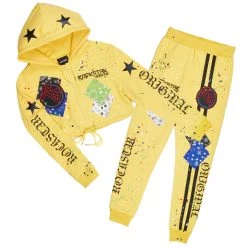 WOMENS TRACK SETS AMBER TRACKSET-YELLOW