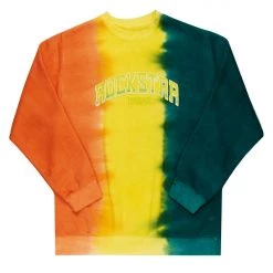 MENS HOODIES & SWEATSHIRTS ATHAN CREWNECK-ORANGE Tops