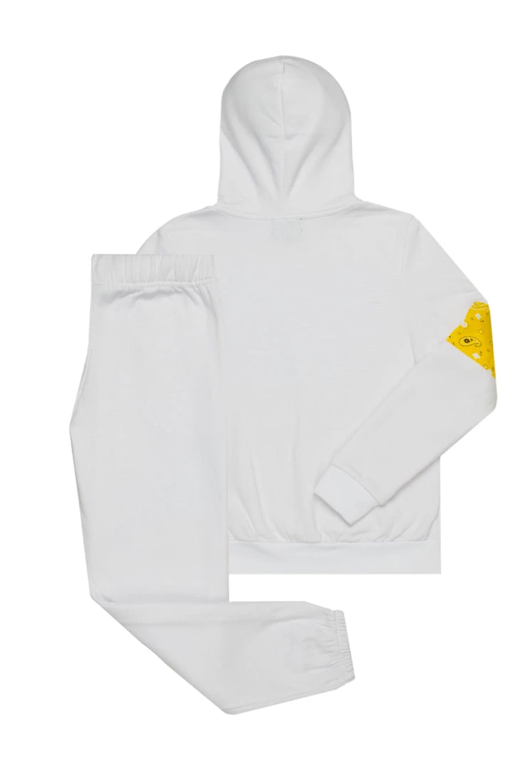 WOMENS TRACK SETS AVA TRACKSET-WHITE 4 WOMENS TRACK SETS AVA TRACKSET-WHITE