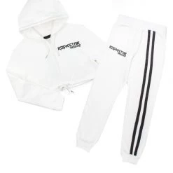 WOMENS TRACK SETS AVERY TRACKSET - WHITE