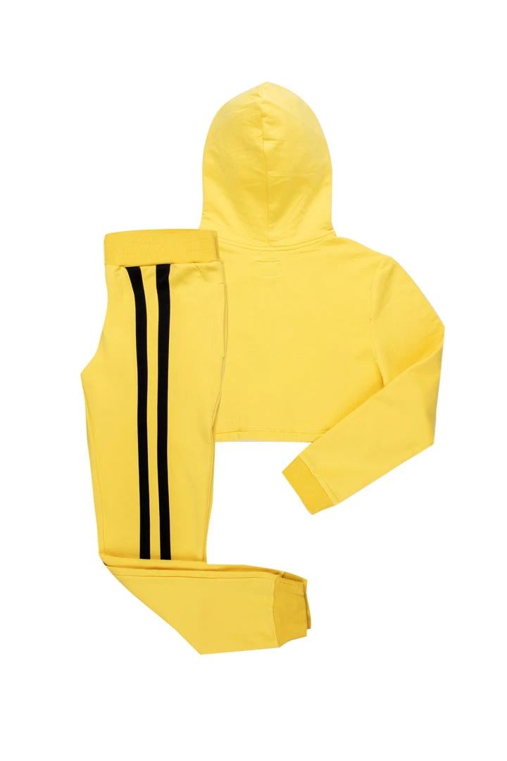 WOMENS TRACK SETS AVERY TRACKSET - YELLOW 4 WOMENS TRACK SETS AVERY TRACKSET - YELLOW