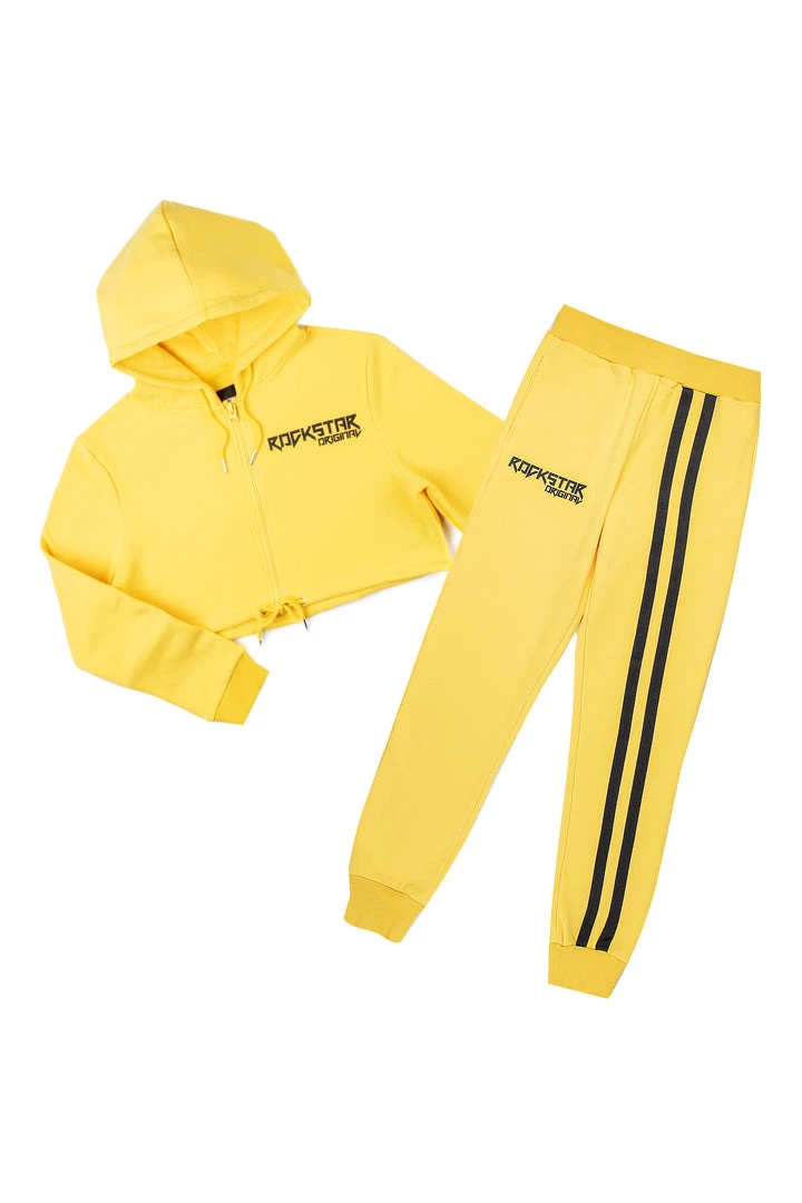 WOMENS TRACK SETS AVERY TRACKSET - YELLOW 1 WOMENS TRACK SETS AVERY TRACKSET - YELLOW