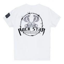 MENS TEES AZIEL GRAPHIC T-SHIRT-WHITE