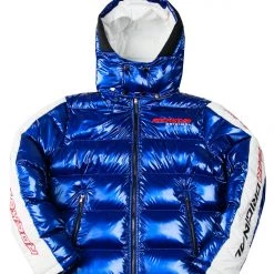MENS OUTERWEAR Jackets & Outerwear Metallic Royal Blue Alasia Puffer Jacket 30 MENS OUTERWEAR Jackets & Outerwear Metallic Royal Blue Alasia Puffer Jacket