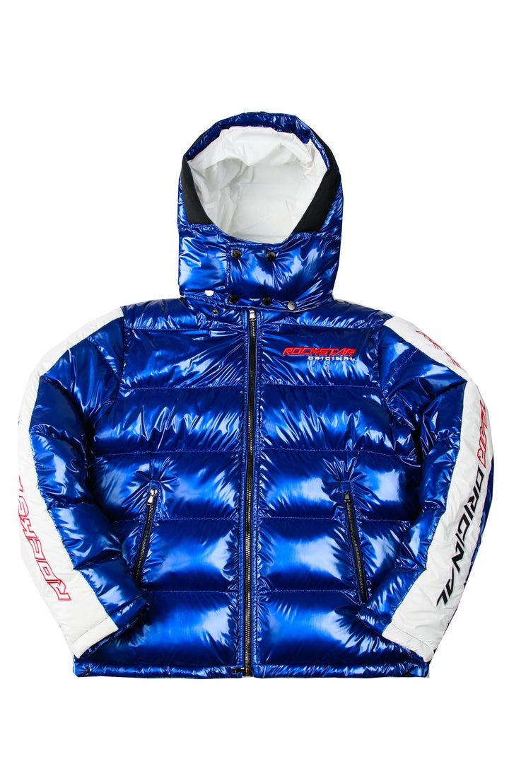 MENS OUTERWEAR Jackets & Outerwear Metallic Royal Blue Alasia Puffer Jacket 13 MENS OUTERWEAR Jackets & Outerwear Metallic Royal Blue Alasia Puffer Jacket