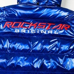 MENS OUTERWEAR Jackets & Outerwear Metallic Royal Blue Alasia Puffer Jacket 34 MENS OUTERWEAR Jackets & Outerwear Metallic Royal Blue Alasia Puffer Jacket