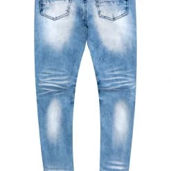 MENS JEANS ALVARDO 5 POCKET JEAN- BLUE