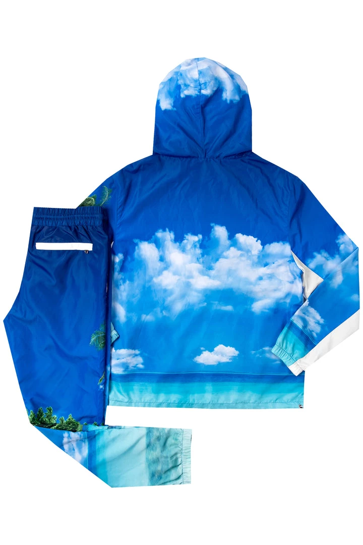 MENS TRACK SETS AUGUSTO BEACH TRACK SET-BLUE 4 MENS TRACK SETS AUGUSTO BEACH TRACK SET-BLUE