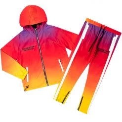 MENS TRACK SETS AZI OMBRE TRACK SET-RED