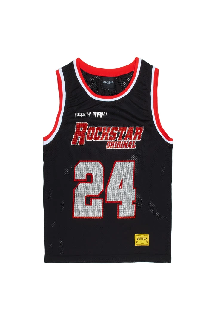 MENS TANKS BAKER JERSEY- BLACK 2 MENS TANKS BAKER JERSEY- BLACK