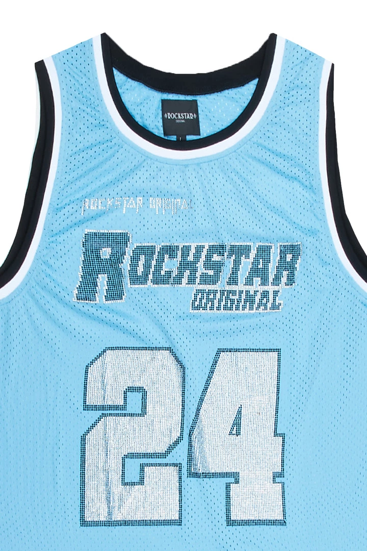 MENS TANKS BAKER JERSEY- BLUE Tops 3 MENS TANKS BAKER JERSEY- BLUE Tops