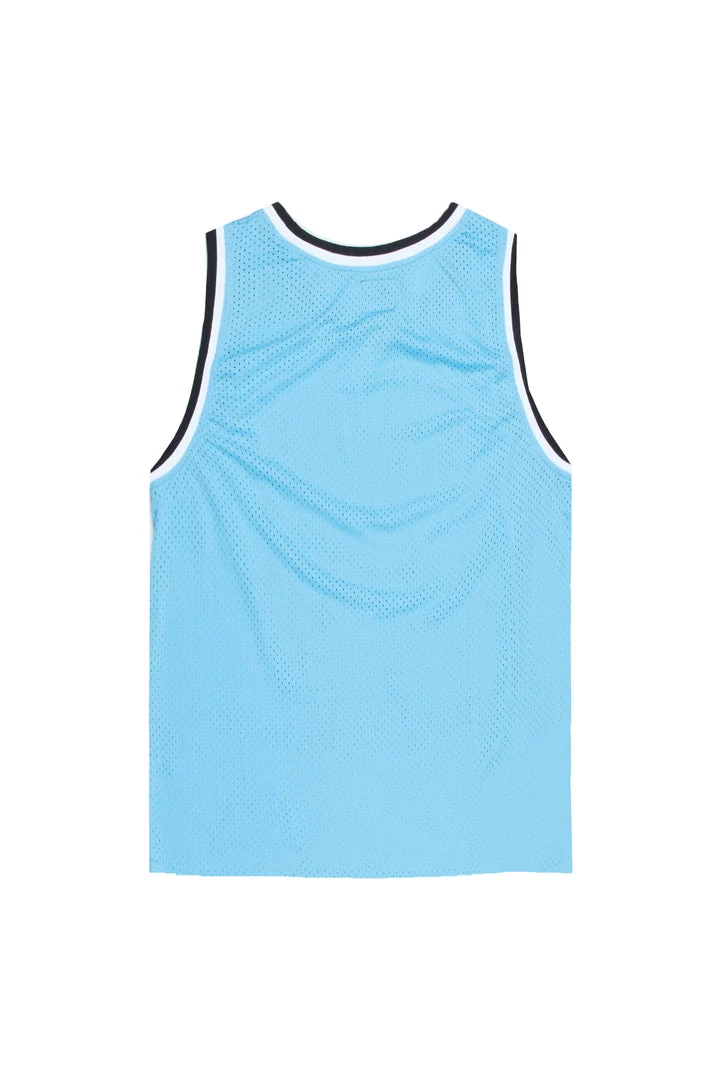 MENS TANKS BAKER JERSEY- BLUE Tops 4 MENS TANKS BAKER JERSEY- BLUE Tops