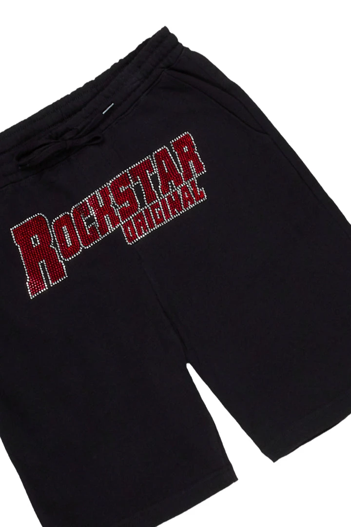 MENS SHORT SETS Track Sets BAKER SHORT SET-BLACK 4 MENS SHORT SETS Track Sets BAKER SHORT SET-BLACK