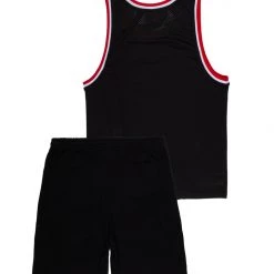 MENS SHORT SETS Track Sets BAKER SHORT SET-BLACK 6 MENS SHORT SETS Track Sets BAKER SHORT SET-BLACK
