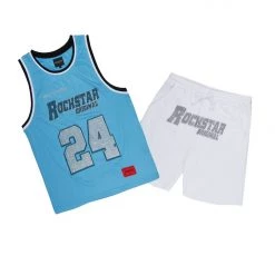 MENS SHORT SETS BAKER SHORT SET-BLUE 9 MENS SHORT SETS BAKER SHORT SET-BLUE