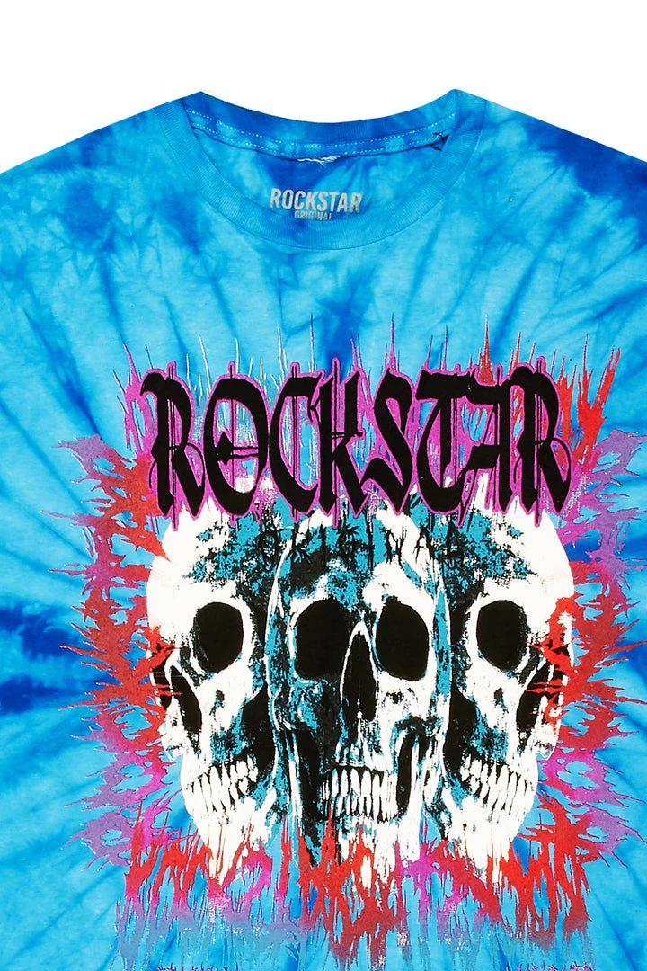 MENS TEES BARAKA T-SHIRT-BLUE Tops 2 MENS TEES BARAKA T-SHIRT-BLUE Tops