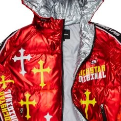 WOMENS OUTERWEAR BEATRIX PUFFER JACKET-RED Best Seller