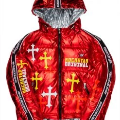 WOMENS OUTERWEAR BEATRIX PUFFER JACKET-RED Best Seller