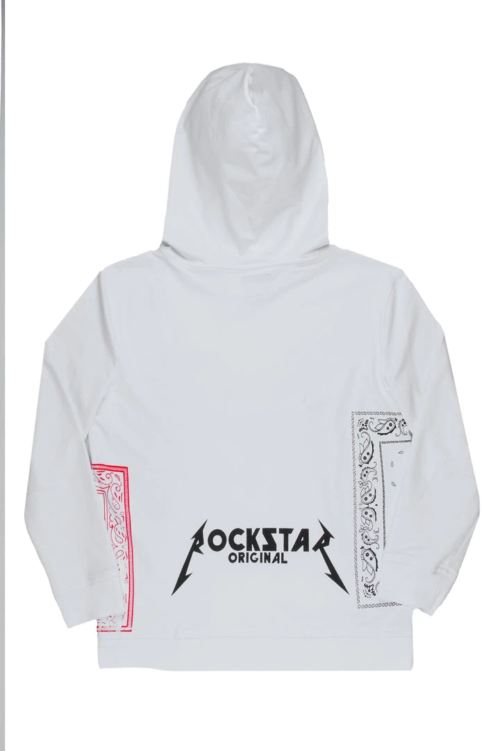 MENS HOODIES & SWEATSHIRTS BILLIE PRINTED HOODIE-WHITE 3 MENS HOODIES & SWEATSHIRTS BILLIE PRINTED HOODIE-WHITE