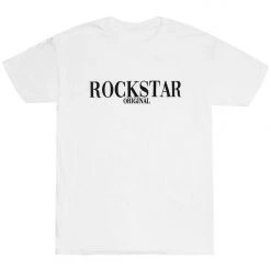 MENS TEES OCTAVIO PRINTED T-SHIRT-WHITE/BLACK