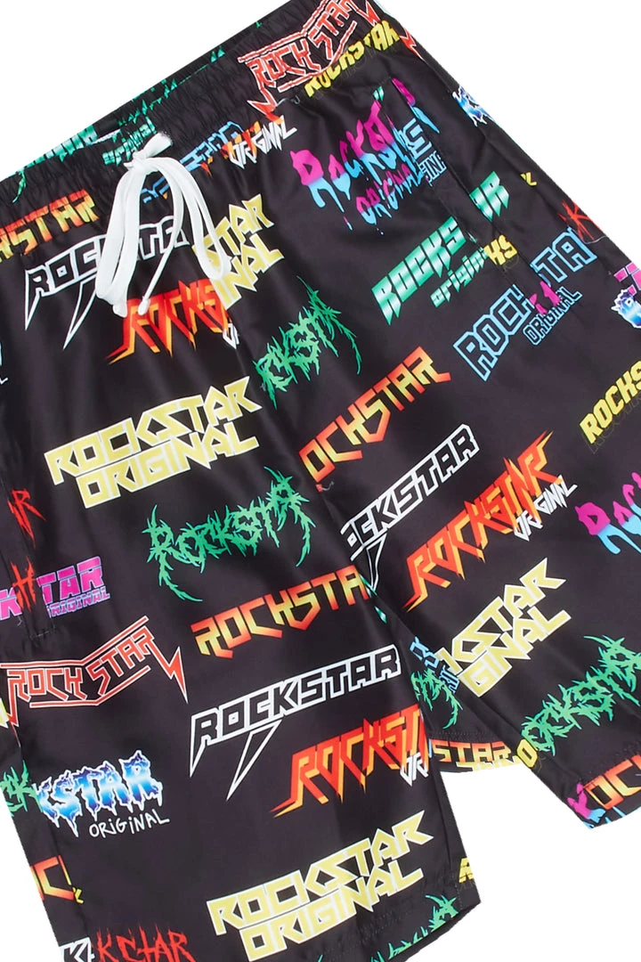 MENS SWIM BLINK SWIM SHORT- BLACK 2 MENS SWIM BLINK SWIM SHORT- BLACK